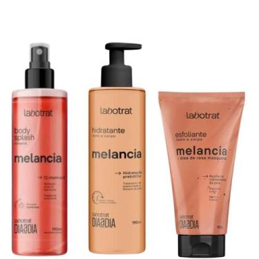Imagem de Kit Dia a Dia Labotrat Esfoliante, Hidratante e Body Splash 3 Produtos