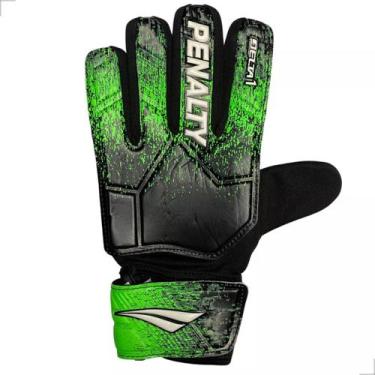 Imagem de Luva De Goleiro Penalty Delta 1 XXIII - Juvenil, 6, Verde, Preto