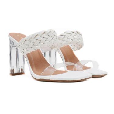 Imagem de Sandalia Salto Alto - Charlotte , Branca - Ana Laura, 36