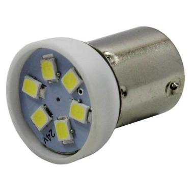 Imagem de 10un Lâmpada 6 Leds 67 Luz Placa Lanterna Teto 24v - AUTOPOLI