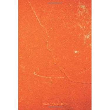 Imagem de Dual noteBOOK: blank and lined journal with alternating pages | sketchbook for jotting down notes, drawing, sketching, doodling, illustration, ... + 60 Blank) | matte cover | Orange texture