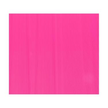 Imagem de Rebower Folhas de papelão ondulado, inserções de papelão ondulado [para projetos de artesanato e bricolage] - 50 x 68 cm/rosa fluorescente