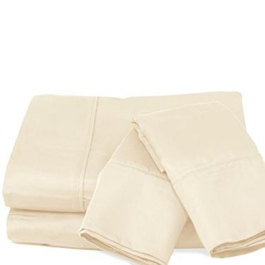 Imagem de Hotel Exclusive Conjunto de lençóis 1000IVQ 1000 CVC, Marfim, Queen