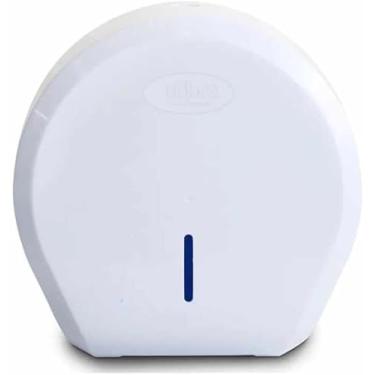 Imagem de Dispenser Porta Papel Higiênico Rolão 200/500 M New Classic Cor Branco De Parede Nobre