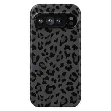Imagem de Obbii Compatível com Google Pixel 7a/8 Samsung Galaxy A14/A15/A42/A54, capa 2 em 1, fina, resistente, híbrida, rígida de silicone macio (leopardo, Google Pixel 9 Pro XL 6,7 polegadas)