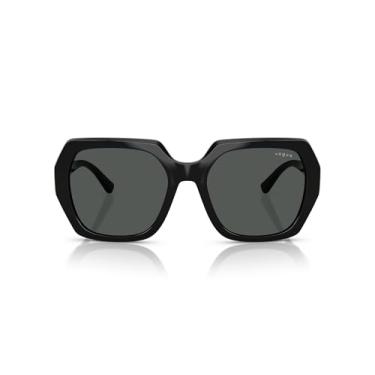 Imagem de Óculos de Sol Vogue Eyewear 0VO5612SB W44/87 Tam 55 / Preto - Lentes Cinza Escuro