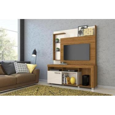 Imagem de Home Theater Ícaro para TV de até 50 polegadas - NATURALE / OFF WHITE 