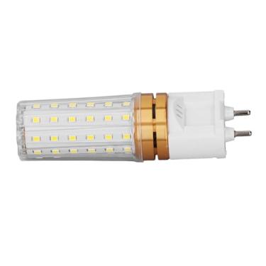 Imagem de 2 Pçs Lâmpada de Milho de Poupança de Energia Led 10w 1000lm Economia de Energia Dupla Agulha Base G12 Lâmpada para Lâmpadas de Teto Lâmpadas de Assoalho Ruas (Luz quente)