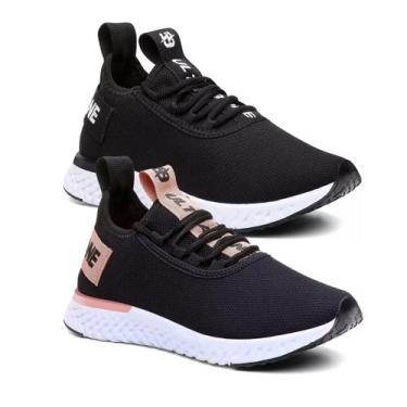 Imagem de Kit 2 Pares Tenis Ultrabone Casual Tendência Academia Escola, Preto, 3