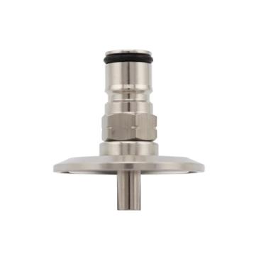 Imagem de Fabricação caseira de cerveja 1.5"Tri Clamp to Ball Lock Post, SS304 Sanitary Brewer Fitting, 50.5mm OD Ferrule for Homebrew Beer Corny Keg Conical Fermenter Acessórios para vinho(Gas)