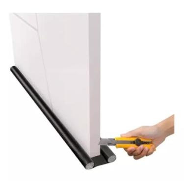 Imagem de Protetor Porta Rolinho Duplo Anti Insetos Cor Preto