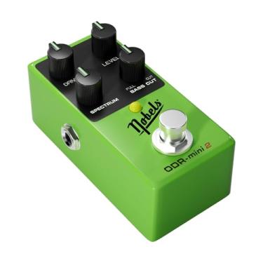 Imagem de Nobels ODR-MINI 2 Pedal de Overdrive Compacto com Controle SPECTRUM, Corte de Graves e Knobs "Glow in the Dark" - 9V~18V DC, True Bypass, Ideal para Blues, Rock e Hardrock