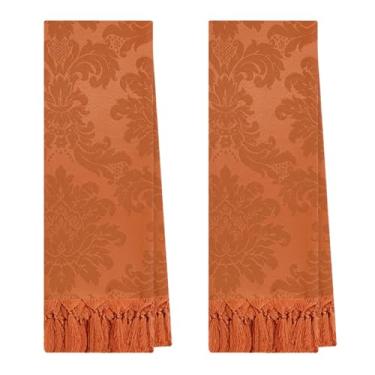 Imagem de 2 Mantas Xale Para Poltrona Pequena Peseira 0,70 X 1,80 (149 TERRACOTA TELHA)