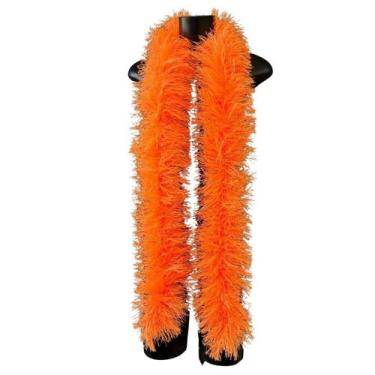 Imagem de Estola Boá de Luxo - Brilho e Sofisticação para Carnaval e Casamento 1