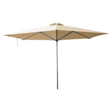 Imagem de Ombrelone Central 2,00m de Diâmetro Em Alumínio para Areia ou Grama Pe