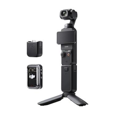 Imagem de Kiorafoto Película protetora antiarranhões e antidesgaste para câmera para DJI Osmo Pocket 3 adesivo de decoração protetora - preto