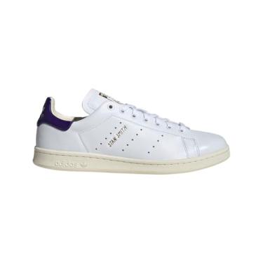 Imagem de adidas Tênis masculino Stan Smith Lux com cadarço casual - branco, Branco, 37