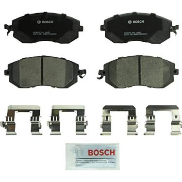 Imagem de BOSCH BC1539 QuietCast Conjunto de pastilhas de freio a disco de cerâmica premium - Compatível com Select Scion FR-S; Subaru BRZ, Crosstrek, XV Crosstrek, Forester, Impreza, Legacy, Outback; Toyota