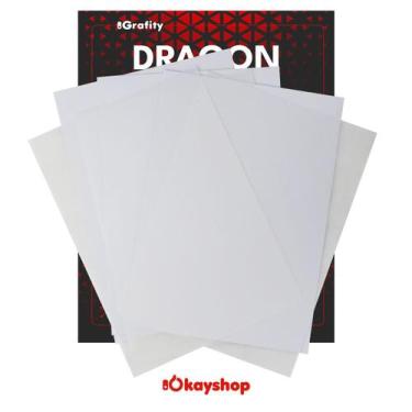 Imagem de Kit 25 Placas de PVC A4 para Impressão à Laser ou Jato de Tinta - Okay