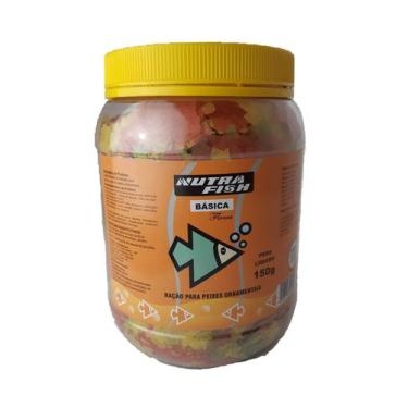 Imagem de Ração Flocos Nutrafish 150g para Peixes Ornamentais - NUTRAL