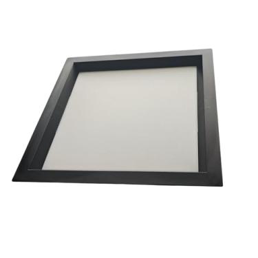 Imagem de Painel Plafon Embutir Led Quadrado Recuado 36W Preto Bivolt Cores Luz Quente e Luz Neutra (Branco Neutro)