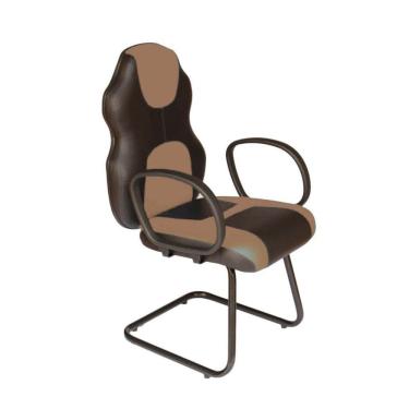 Imagem de Cadeira Gamer Interlocutor Linha Gamer Racing Caramelo