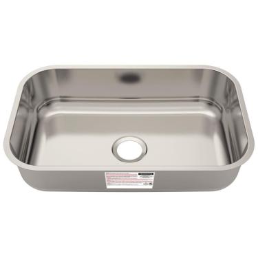 Imagem de Cuba De Embutir Basic Aço Inox Acetinado 56bl - Tramontina 94085/556