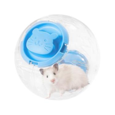 Imagem de Bola de exercício de hamster, bola de ratos,Roda de hamster anão silencioso | Escape à prova de escape, com orifícios de ventilação, atividade de pequenos animais para entretenimento para animais de e