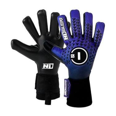 Imagem de N1 Goalkeeper gloves Scorpius SSG Pro Luvas de Goleiro Adulto para Futebol Profissional de Látex Alemão. Ultraleves, Ajustáveis e Antiderrapantes com Corte Negativo. Grande Amortecimento