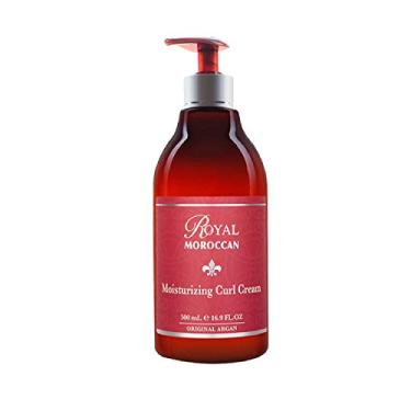 Imagem de Royal Moroccan Creme Definidor De Cachos Para Cabelos Crespos, Tingidos E Cacheados, Hidratante Com Óleo De Argan E Produto Para Pentear (500 Ml 16,9 Oz)