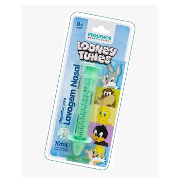 Imagem de Seringa Para Lavagem Nasal Looney Tunes Verde Agpmed