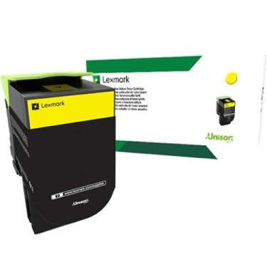 Imagem de Toner Lexmark 78C4XY0 78CBXY0 78C4X Amarelo  CX622 CS421