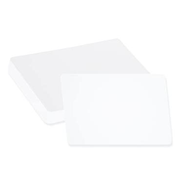 Imagem de Home Advantage Cartões de anotação simples brancos - cartolina de cantos redondos (10 x 15 cm)