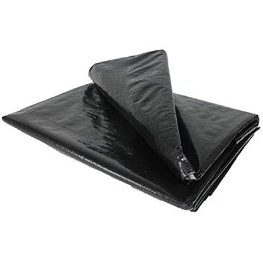 Imagem de Pond Skins Rubber Pond Liner membrana impermeável de 0,2 mm de espessura preta para pequenos lagoas, fontes de roios, jardim aquático, lagoas Koi