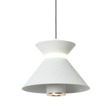 Imagem de Pendente LED 10W 18x15 cm nas cores Vermelho Preto ou Branco - Enova, 