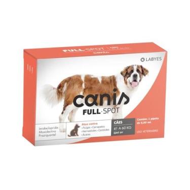Imagem de Antipulgas Canis Fullspot 41-60kg para Cães - Labyes