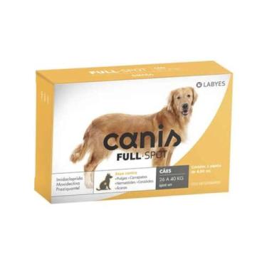 Imagem de Antipulgas Canis Fullspot 26-40kg para Cães - Labyes