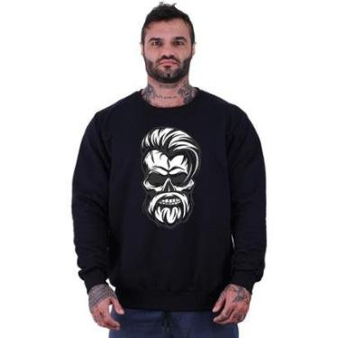 Imagem de Blusa Moletom Basic MXD Conceito Sem Touca Treino Fitness Inverno-Masculino