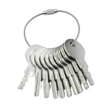 Imagem de PLENTZOM Chave de interruptor de ignição 642628 556 compatível com as minicarregadeiras Ford New Holland Yale Lull e carregadeiras compactas, colheitadeiras, vagões de fardos 1068 1069 (10)