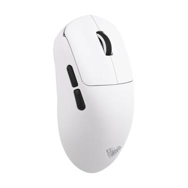Imagem de MechLands Mouse para jogos AULA SC800 com 26.000 DPI ajustável, sensor PAW3395, taxa de sondagem de 8000, mouse leve sem fio de modo duplo, ultra preciso e durável para jogos, esportes eletrônicos e