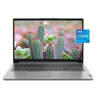 Imagem de Lenovo Notebook IdeaPad 1, HD antirreflexo de 15,6 polegadas, Intel Celeron N4500, gráficos Intel UHD, 8 GB de RAM, SSD de 128 GB, webcam 720P, Bluetooth 5, WiFi 6, Windows 11 S, 1 ano de escritório