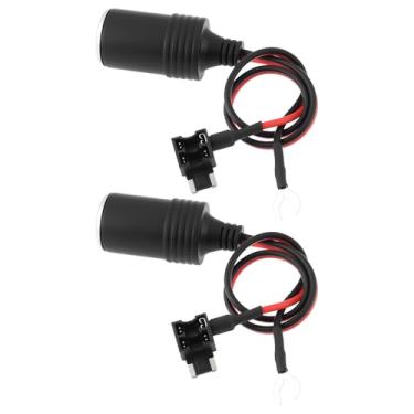 Imagem de Be In Your Mind 2 peças de isqueiro de carro de 12 V para plugue adaptador de bateria mini fusível
