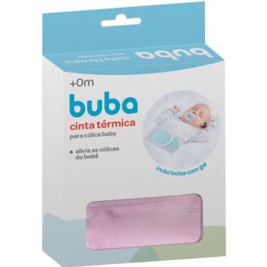 Imagem de Cinta termica buba para colica com bolsa gel baby 100% natural lavável
