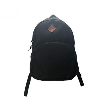 Imagem de Mochila De Lona Poliester Divisões Cor Preto