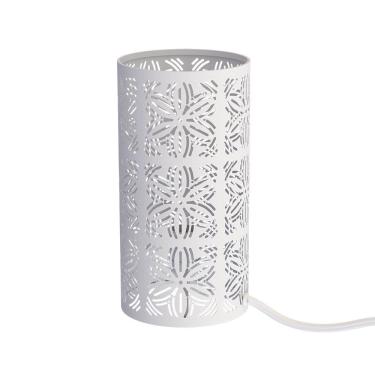 Imagem de Luminária Abajur Taschibra Flora E27 Bivolt Branco