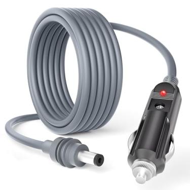 Imagem de Gunovy Cabo De Alimentação Starlink Mini Para Acendedor Cigarros 10 Pés/3 M Cc Carro 12 V Satélite 18 Awg 5,5 * 2,1 Mm, À Prova D'Água