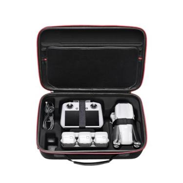 Imagem de RLSOCO Mala de transporte para DJI Air 3S / Air 3 - Compatível com acessórios Mavic Air 3/3S: Corpo Air 3, controlador DJI RC/RC Pro, 4 baterias, carregador, hub de carregamento, hélices (apenas mala)