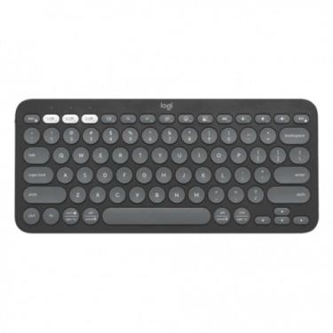Imagem de Teclado Sem Fio Logitech K380S PEBBLE KEYS 2 Bluetooth Grafite