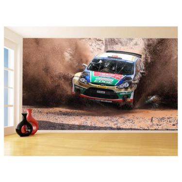 Imagem de Papel De Parede 3D Carro Ford Rally Lama Offroad 3,5M Car70 - Você Dec