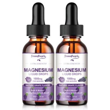 Imagem de Suplemento GREENPEOPLE Líquido de Glicinato de Magnésio de 60 mL